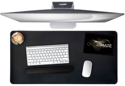 Phoenix - Muismat - Wasbaar - 80 x 40 cm - Zwart