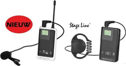 Monacor ATS-20R Microfoonontvanger Headset Zendmethode:Radiografisch Draadloos Radiografisch