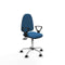 Piqueras y Crespo BFN05RF - Bureaustoel - Verstelbare hoogte - Licht Blauw