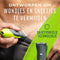 Veet Men Total Pro Intieme Trimmer - Scheerapparaat voor Lichaam Baard en Schaamhaar - 100% Waterdicht en Veilig voor Gevoelige Zones - Grijs Groen