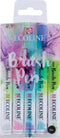 Talens Ecoline Brush pen, etui van 5 stuks in pastelkleuren