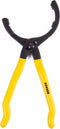 Benson Verstelbare oliefiltertang - rubberen handvat - zelfklemmend - 63-116 mm - geel
