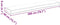 vidaXL - Ligbedkussens - voor - Bank - 2 - stuks - Koninklijk - Blauw - 200x40x8 - cm - Oxford - Stof