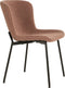 House Nordic Eetkamerstoel Maceda Bouclé Roest