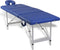 vidaXL - Massagetafel - inklapbaar - met - aluminium - frame - (vier - delen - / - blauw)