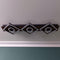Brilliant Maureen - Plafondlamp - Dimbare LED 88cm - Zwart met Hout