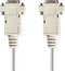 Nedis VGA-Kabel - VGA Male - VGA Male - Vernikkeld - Maximale resolutie: 1024x768 - 2.00 m - Rond - ABS - Ivoor - Label