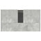 vidaXL - Badkamerkast - 60x33x61 - cm - bewerkt - hout - betongrijs
