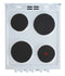 Beko FSS56000GW - Fornuis - 7400 W - Wit zwart