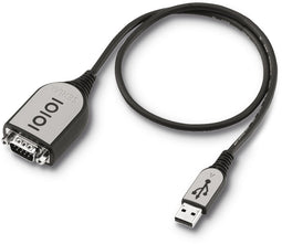 Sitecom CN-104 - USB naar seriële kabel - 0.6m - Grijs Zwart
