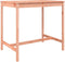 vidaXL Tuintafel 121x82,5x110 cm massief douglashout