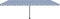 vidaXL - Luifel - vrijstaand - automatisch - 600x350 - cm - blauw - en - wit