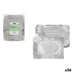 Snackdienblad Algon Rechthoekig 32 x 39 cm (36 Stuks)