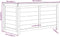 vidaXL - Kussenbox - 100x50x56 - cm - massief - vurenhout - bruin