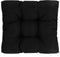 vidaXL - Palletkussen - 80x80x12 - cm - stof - zwart