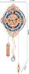 Robotime Romantic Notes Wall Clock LC701 - Houten 3D DIY bouwset - Bouwpakket - Knutselen
