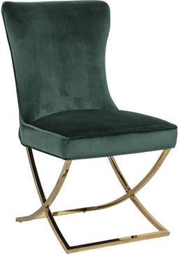 Richmond Stoel Chelsea Green velvet / gold (Quartz Green 501)