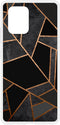 Hoesje Siliconen Geschikt voor Samsung Galaxy S10 Lite - Design Backcover siliconen - Meerkleurig / Black Graphic
