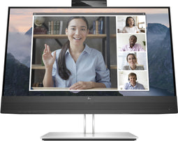 HP E24mv G4 (169L0AA) - Monitor 23,8" - Full HD 1920x1080 - Zilver Zwart
