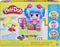 Play-Doh Haarsalon - Speelset met 6 potjes boetseerklei - Inclusief haardroger en accessoires (6 stuks)