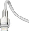 Baseus Cafule Series USB-C naar Apple Lightning Kabel PD 20W 1m Wit