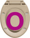 vidaXL - Toiletbril - soft-close - en - quick-release - ovaal - beige