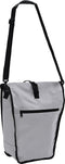 vidaXL - Fietstas - voor - Bagagedrager - 20 - L - Grijs - 34x16x59 - cm