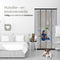 O'DADDY® Vliegengordijn Lamellenhor - 184x260 cm - Zelfsluitend - Zwart