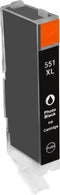 Activejet ACC-551GN - Inktcartridge - Compatibel met Canon PIXMA - Grijs (15 ml)