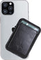 NorthLife - Brida Lederen magnetisch (magnetische) cardholder / pasjeshouder - Geschikt voor iPhone 12/13/14 Serie - Zwart