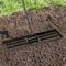 Coast Gras Egaliseerhark - Ergonomisch - Metaal - 91 x 25 cm - Zwart