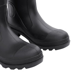 vidaXL Regenlaarzen met verwijderbare sokken maat 42 PVC zwart