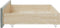 vidaXL - Opberglades - bed - 2 - st - bewerkt - hout - en - fluweel - lichtgrijs