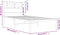 vidaXL - Bedframe - met - hoofdbord - metaal - zwart - 80x200 - cm