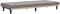 vidaXL - Slaapbank - met - bekerhouders - stof - taupe