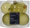 Kerstbal glas d6 cm pistache 6st kerst