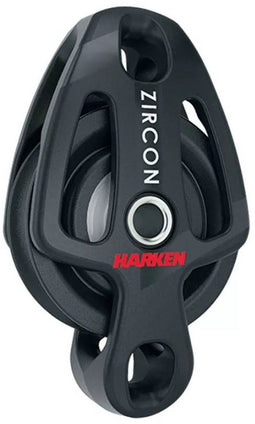 Harken 2196 1-schijfs 57mm Zircon blok met hondsvot