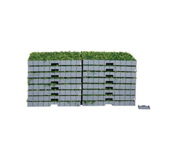 Lemax - Plaza System - Grass - Square - Set van 16
