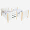Small Foot - Houten Poppenhoogslaper Little Button met Bedde