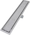 vidaXL - Doucheafvoer - 2 - st - rechthoekig - 730x140 - mm - roestvrij - staal