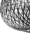 Light & Living Alwina Hanglamp - Zwart - Ø40x35cm