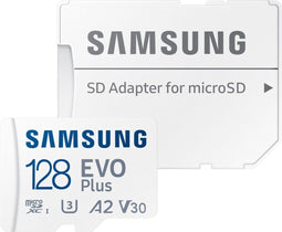 Samsung MB-MC128GA/EU - MicroSDXC EVO Plus - 128GB - Class 10 U3 UHS-I