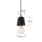Kave Home Bray - Plafondlamp - Keramiek - Zwart