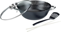GSW Wokset Ø32cm 5-delig gietijzer