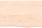 vidaXL - Wandschap - 60x40x2 - cm - onbehandeld - massief - eikenhout