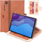 Luxe stand flip cover hoes - Geschikt voor Lenovo Tab M10 HD Gen 2 (2e Generatie) - Bruin