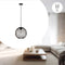 EGLO Almanzora - Hanglamp - Ø 32 cm - Zwart/Koper