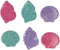 Create it! - Mermaid Bruisbal Mini - 6 stuks - Multi kleuren