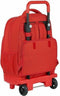 Schoolrugzak met Wielen Compact Atlético Madrid M918 Rood Wit (33 x 45 x 22 cm)