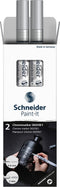 Schneider chrome marker - Paint-it 060/061 - metallic - 0.8 + 2 mm - S-ML06011501